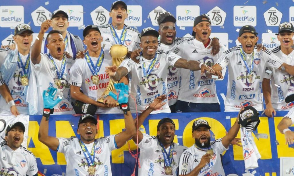 Junior de Barranquilla campeón de la Liga 2023-II.